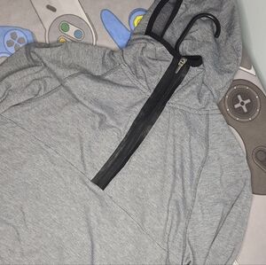 C9/Champion Gray Zip-Up Hooded Athletic Outer Layer